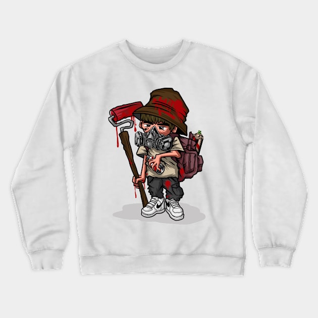 Graffity kid Crewneck Sweatshirt by Blunts